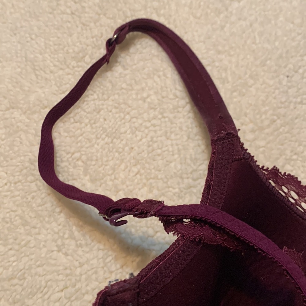 La Senza So Free burgundy lace bra 34C - Picture 14 of 14
